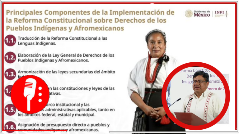 Adelfo Regino Montes presenta puntos clave de la Reforma Constitucional sobre Derechos de los Pueblos Indígenas y Afroamexicanos