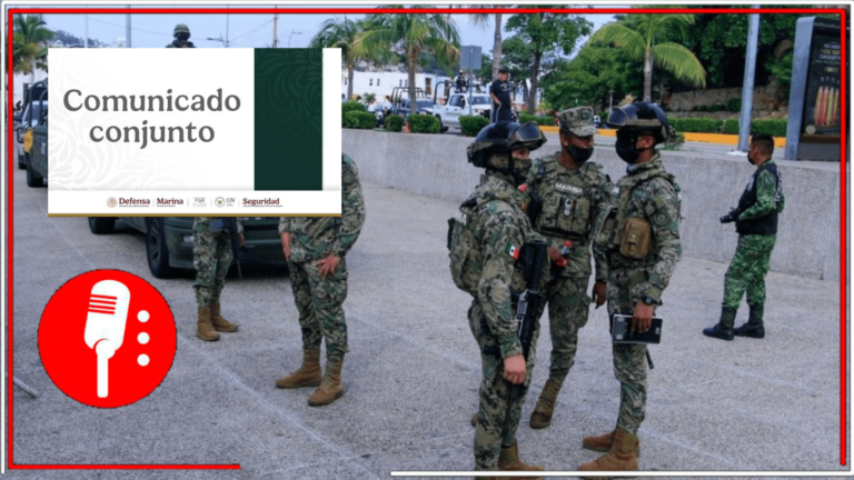 Operativos coordinados fortalecen la Estrategia Nacional de Seguridad en México