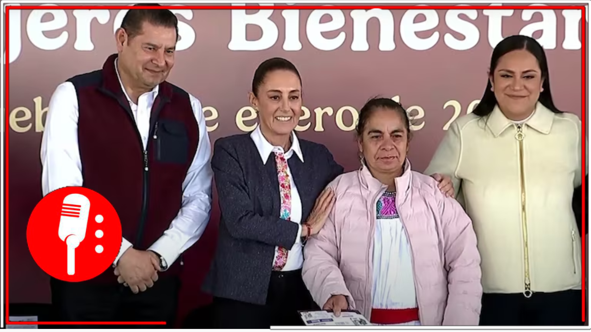 Claudia Sheinbaum lanza la “Pensión Mujeres Bienestar” desde Huauchinango, Puebla, un paso importante para la equidad social