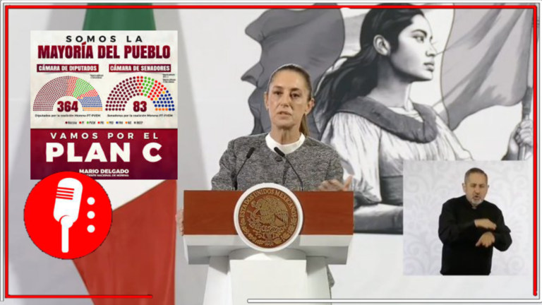 Claudia Sheinbaum niega que mayoría calificada sea autoritarismo y cuestiona la hipocresía de las críticas a la conformación del legislativo