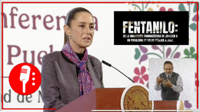 Claudia Sheinbaum presenta el primer capítulo de la miniserie sobre la crisis del fentanilo