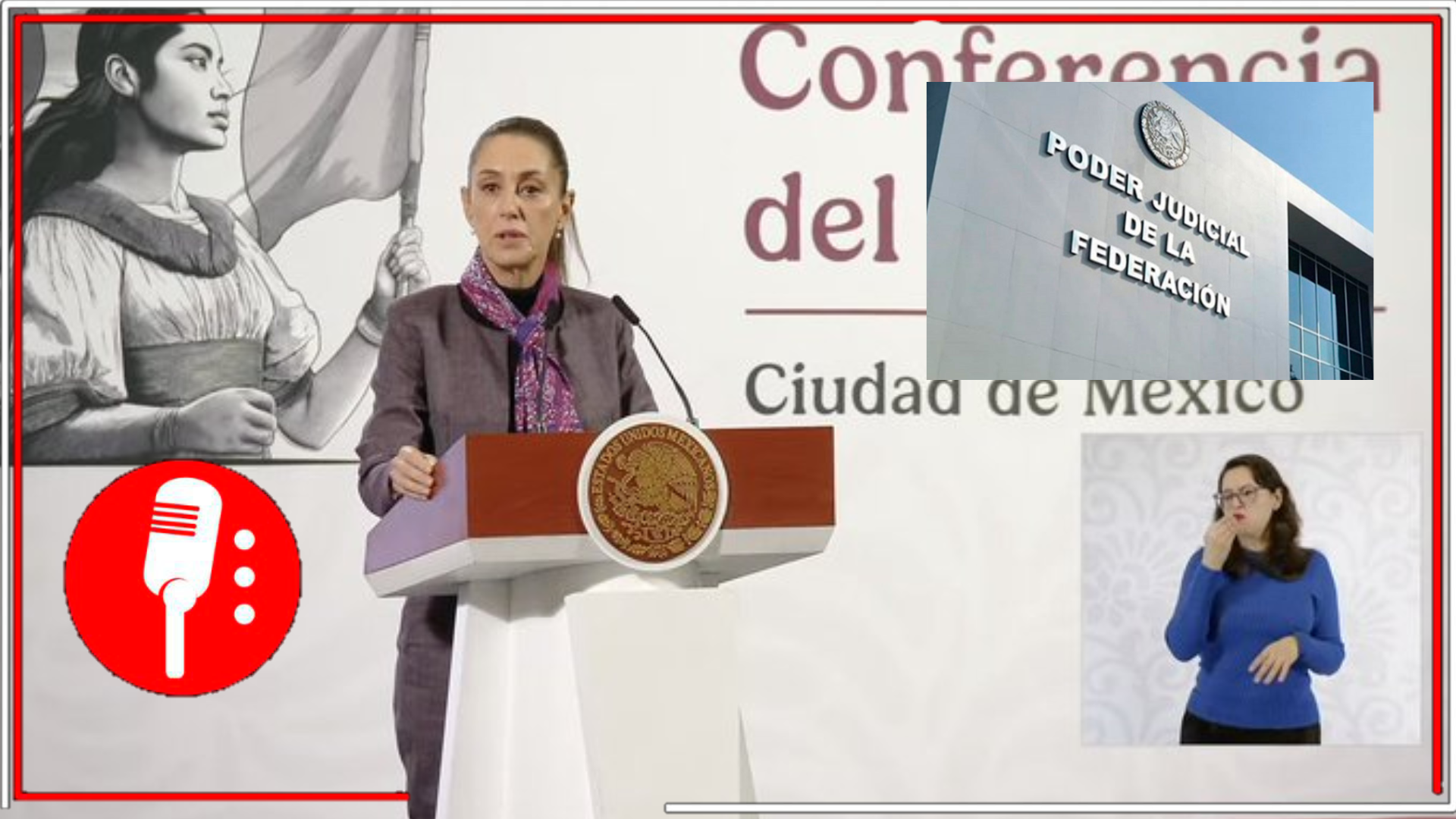 Claudia Sheinbaum exige reintegro de más de 21 mil millones de pesos del Poder Judicial a la Tesorería Federal