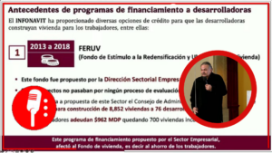 Octavio Romero denuncia graves irregularidades en proyectos habitacionales del INFONAVIT en periodos neoliberales