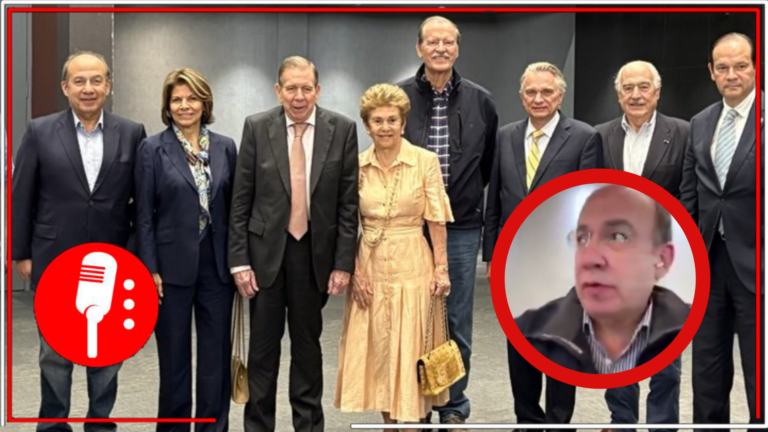 Vicente Fox y Felipe Calderón no asistieron al evento golpista de Edmundo González en Venezuela porque la persona que los recogería &#8220;cambió de opinión&#8221;