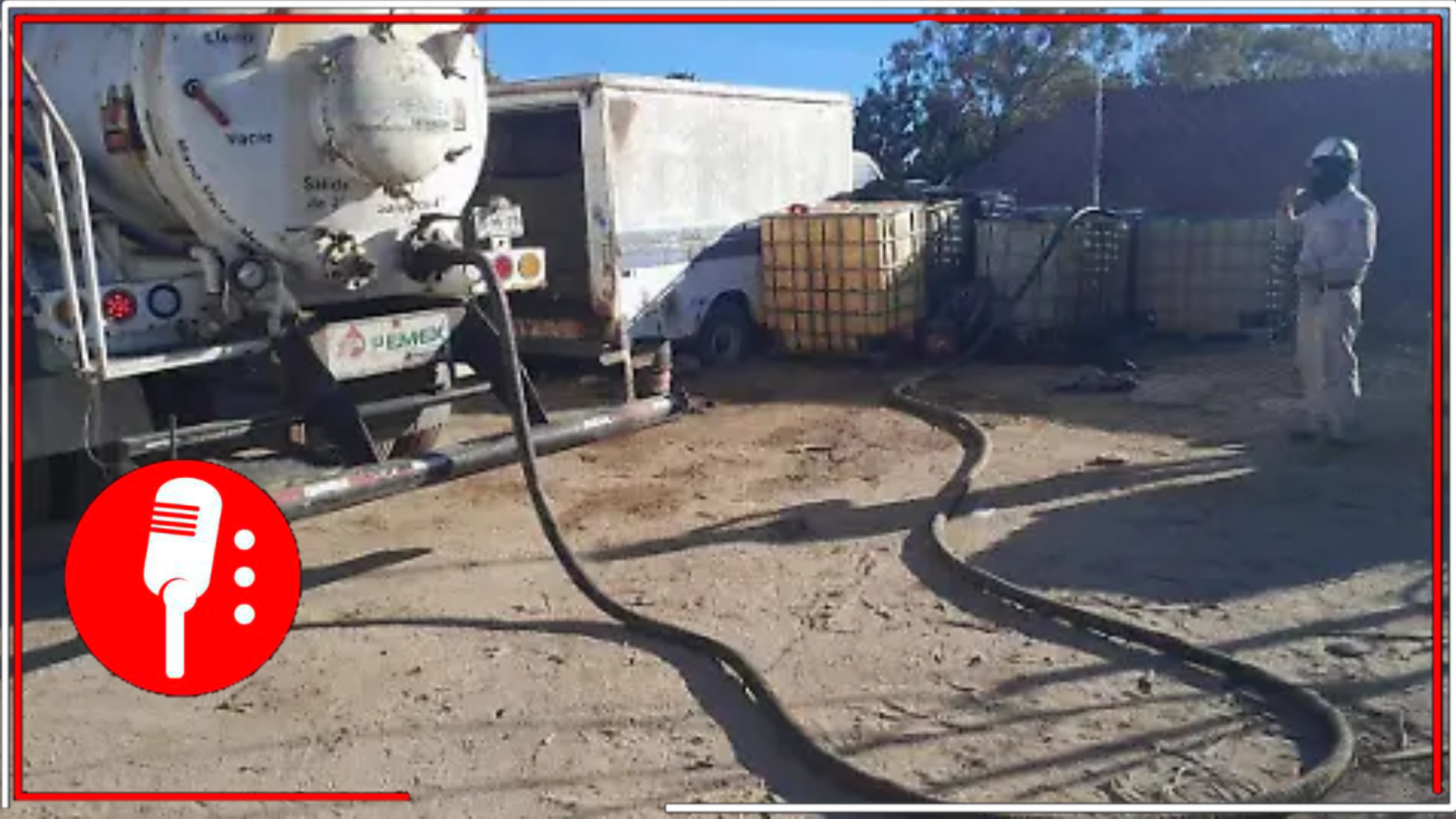 Operativo en conjunto asegura más de 9,000 litros de gasolina y descubre túnel para huachicoleo en Tecate, Baja California