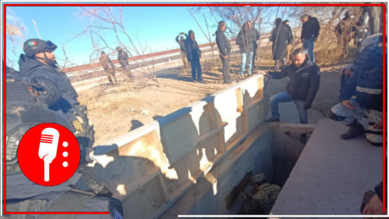 Gracias a operativo conjunto, descubren túnel clandestino en Ciudad Juárez que conecta con Estados Unidos