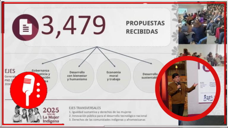 Jesús Ramírez Cuevas presenta avances en foros ciudadanos sobre el Plan Nacional de Desarrollo 2025-2030 con amplia participación ciudadana