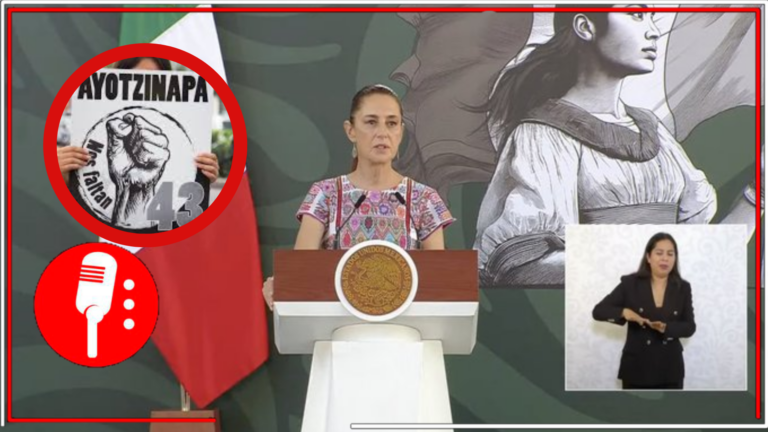 Claudia Sheinbaum reafirma compromiso con padres de los 43 desaparecidos de Ayotzinapa para esclarecer el caso