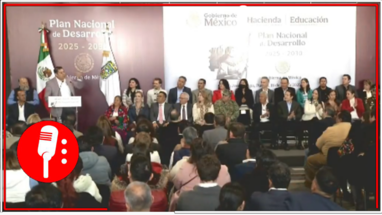 Mario Delgado y Alejandro Armenta presentan propuestas para el desarrollo tecnológico en foro del Plan Nacional de Desarrollo 2025-2030