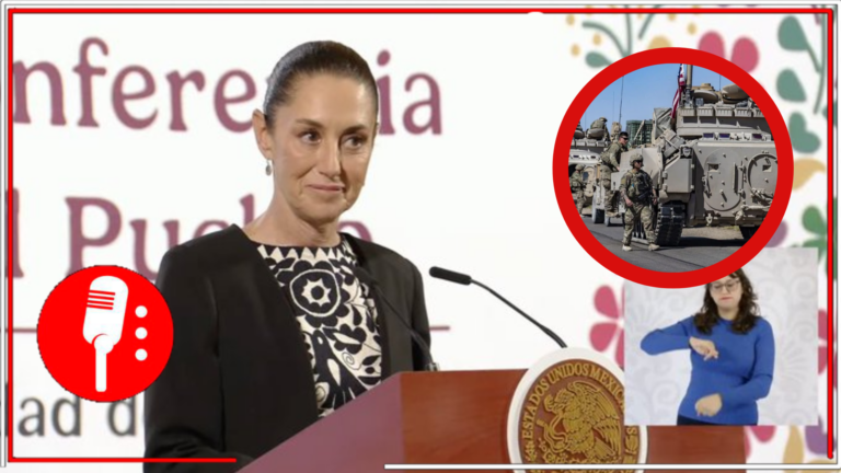 Sheinbaum expone a la oposición traidora que llama al intervencionismo extranjero, posicionándose en contra de la soberanía