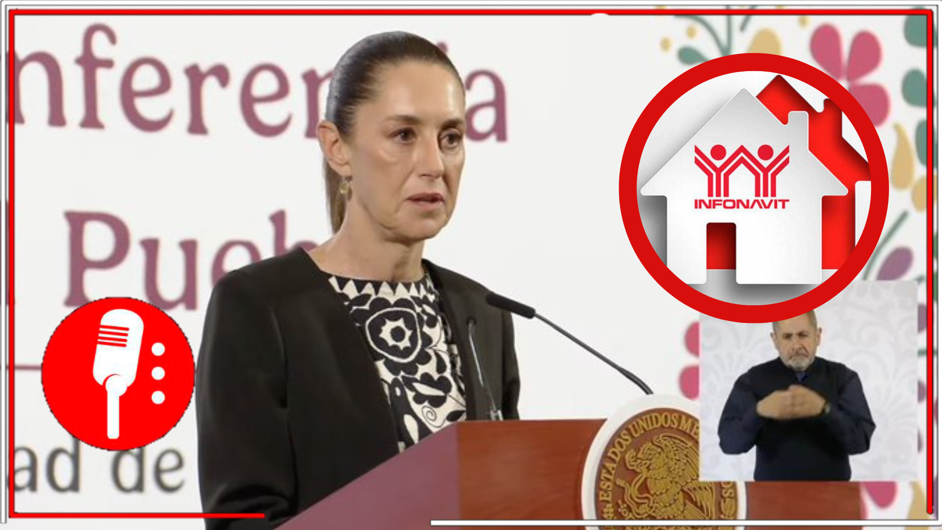 Claudia Sheinbaum confirma que ya se presentaron las denuncias correspondientes por los casos de corrupción en el Infonavit