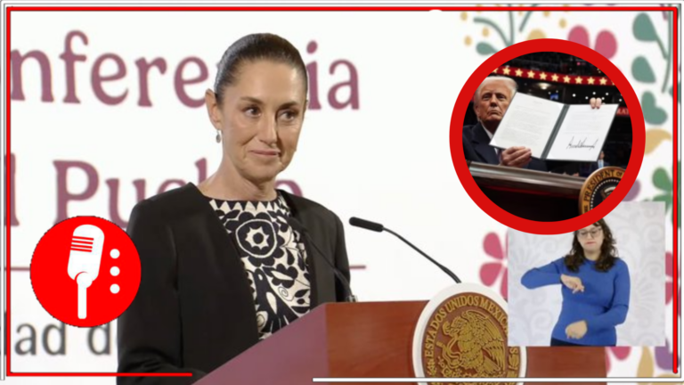 Claudia Sheinbaum defiende la soberanía mexicana y busca cooperación respetuosa con Estados Unidos tras decretos de Trump sobre cárteles