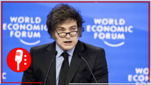 Javier Milei emite discurso abiertamente misógino en el Foro Económico Mundial de Davos; señala que el feminicidio no existe