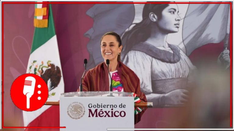 Claudia Sheinbaum entrega tarjetas de Pensión Mujeres Bienestar en Putla Villa de Guerrero, Oaxaca