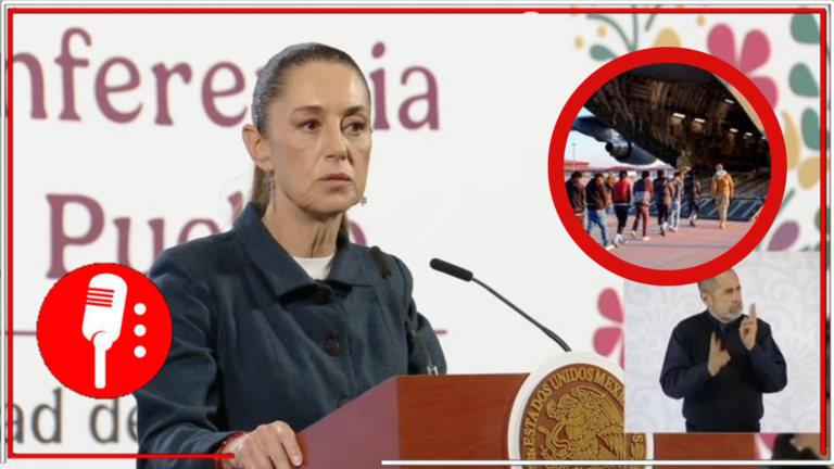 Claudia Sheinbaum confima que México recibe más de 4,000 repatriados durante la primera semana de Donald Trump