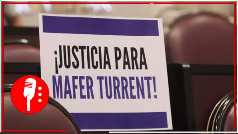 Tras haber sido vinculada a proceso por sustracción de menores, Mafer Turrent, víctima de violencia vicaria, recupera su libertad
