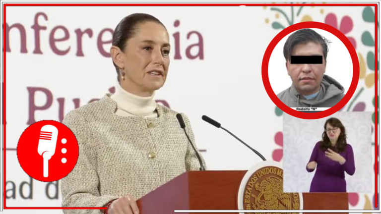 Claudia Sheinbaum reacciona a la sentencia del &#8220;Fofo&#8221; Márquez, reiterando su compromiso contra la impunidad
