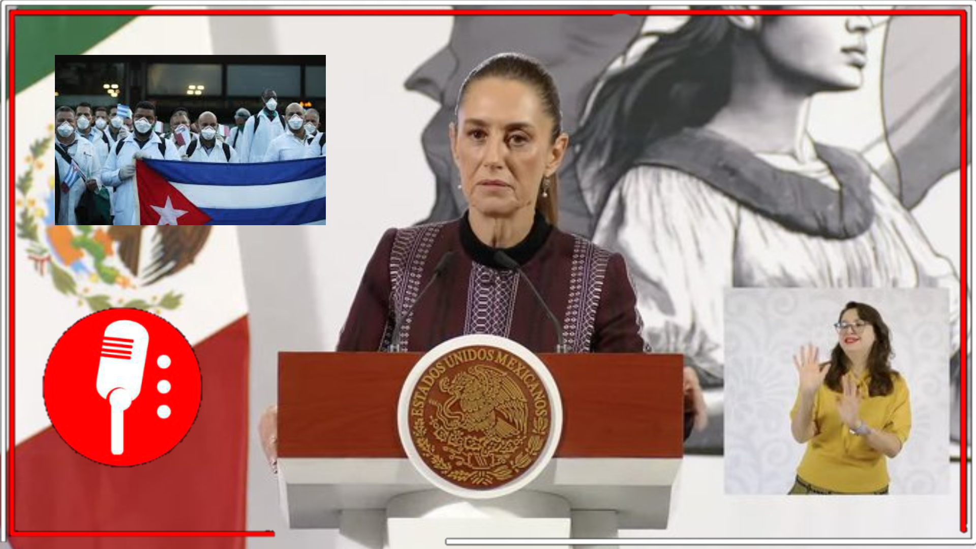 Claudia Sheinbaum reafirma contratación de médicos extranjeros para cubrir zonas con déficit de especialistas