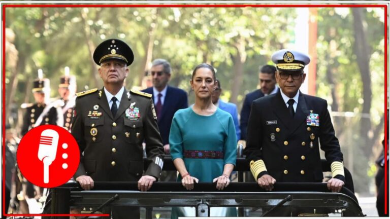 El secretario de Defensa Ricardo Trevilla Trejo, expresa su lealtad a la Comandanta Suprema Claudia Sheinbaum Pardo