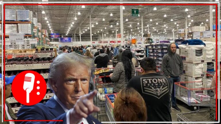 Trump difunde miedo en estadounidenses; hay compras de pánico por temor a los aranceles
