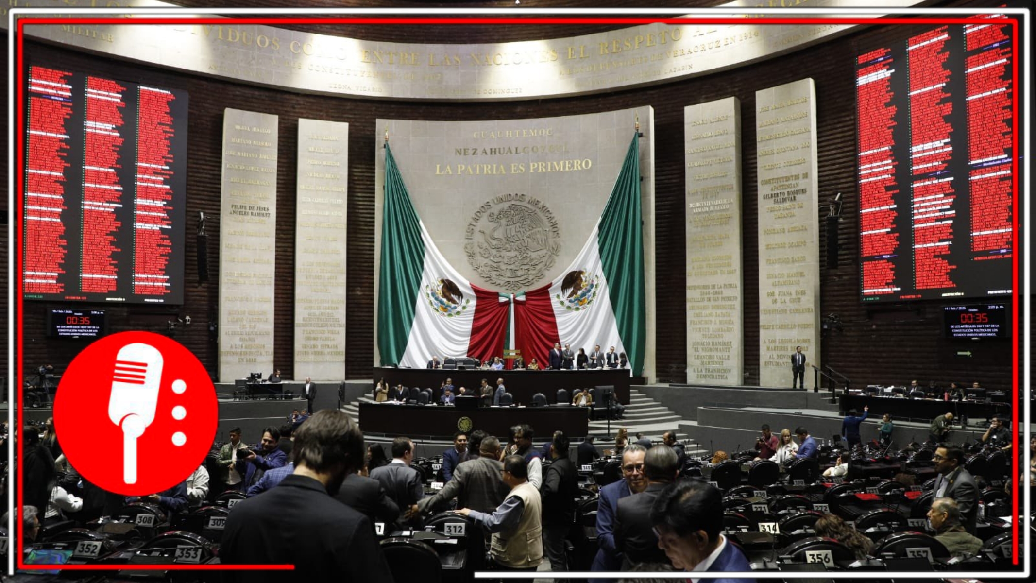 La Cámara de Diputados aprueba en lo general y lo particular, el dictamen a la Ley de Amparo
