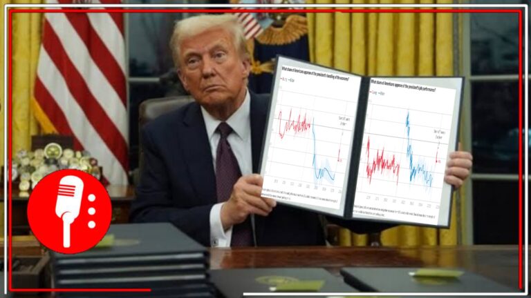 El índice de aprobación al gobierno de Trump va en picada