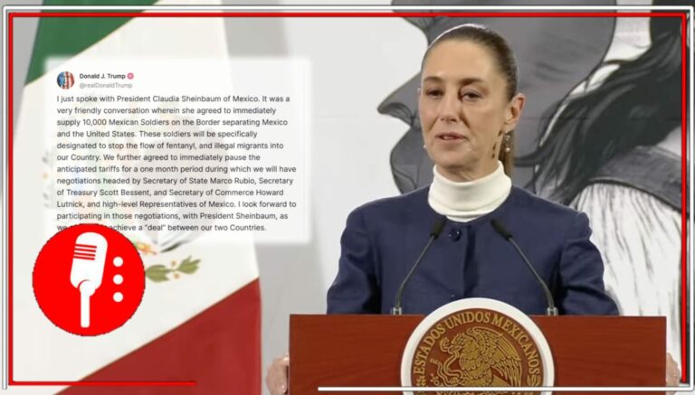 Se confirma que Sheinbaum doblegó al imperio: Donald Trump confirma acuerdos y suspensión de posibles aranceles