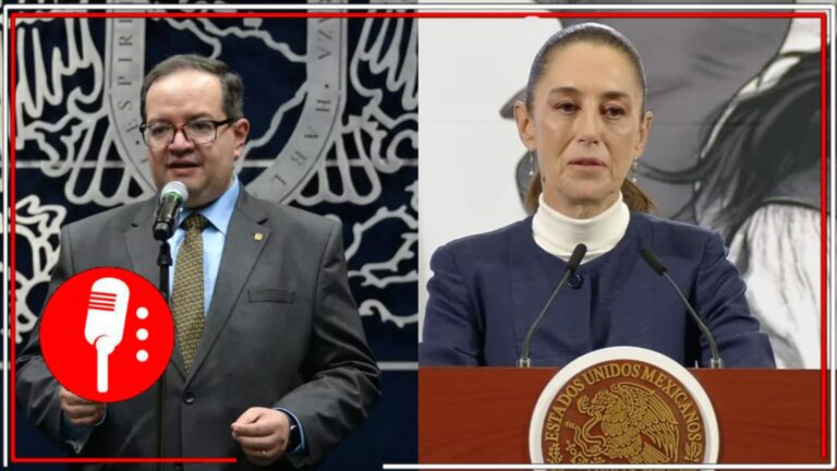 Leonardo Lomelí, rector de la UNAM reitera respaldo a Sheinbaum en defensa de la soberanía