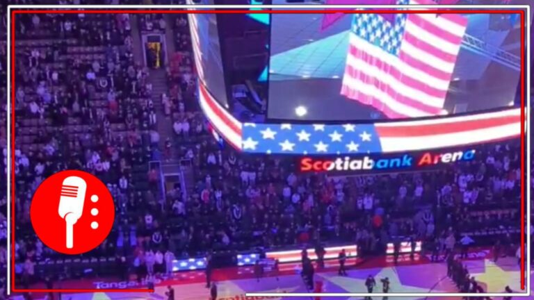 Aficionados de los Raptors de Toronto abuchean himno de EE.UU. previo a partido contra Los Ángeles Clippers