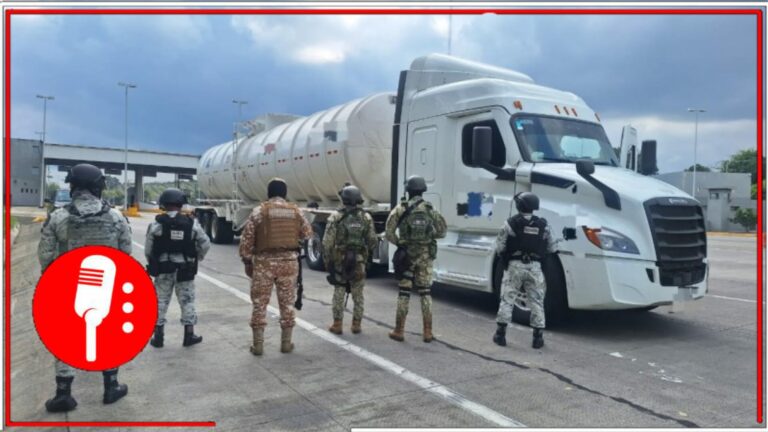 En Veracruz, aseguran dos tractocamiones con combustible robado