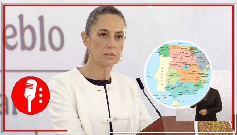 Tenemos un temita con España: Sheinbaum reitera solicitud de disculpas