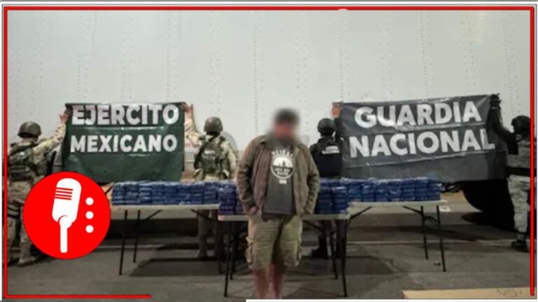 Un detenido y 380 kilos de cocaína, es el resultado de un operativo en Sonora