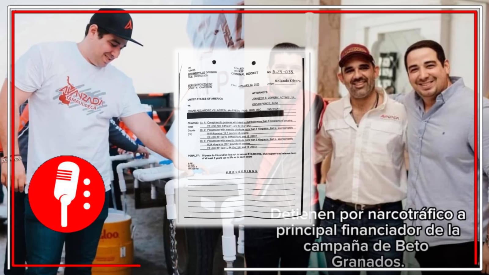 La DEA detiene a “El Fresa”, narcotráficante ligado a Alberto Granados, alcalde de Matamoros, Tamaulipas