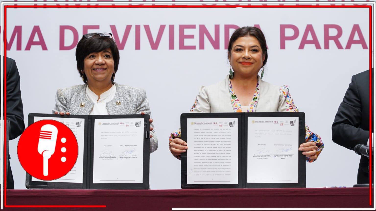Gobierno Federal y de la Ciudad de México firman acuerdo para crear y mejorar viviendas de capitalinos