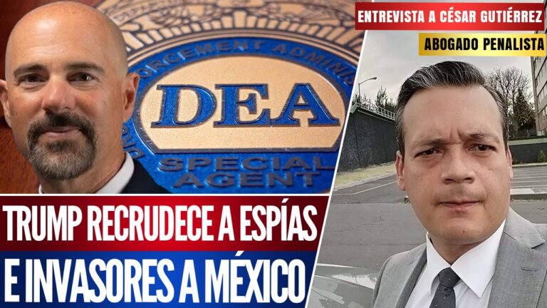Entrevista | Al nuevo director de la DEA lo despidieron y tiene un historial negativo: César Gutiérrez Priego