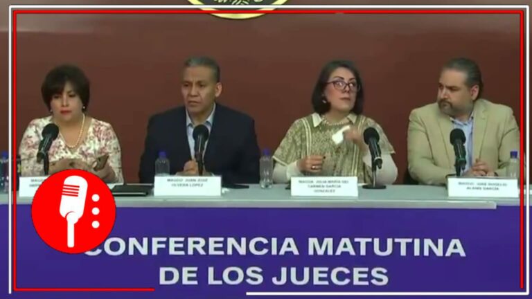 Magistrados cancelan la ‘Mañanera Judicial’ tras fracaso contra la Reforma al Poder Judicial