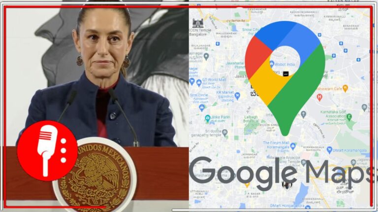 Claudia Sheinbaum responde a Google por cambio de nombre del Golfo de México en EE.UU.: “Esto está mal”