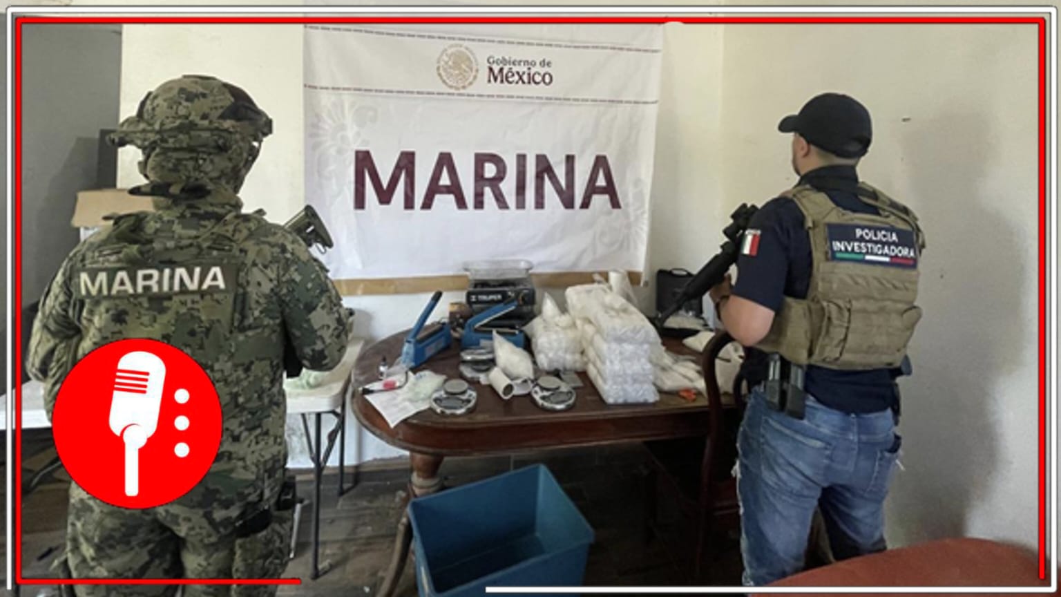 “Operación Frontera Norte”: Más de 500 detenidos y aseguramientos millonarios en armas y drogas