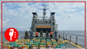 Por mar y tierra, la 4T combate al crimen: Elementos de la Marina aseguran dos toneladas de cocaína en costas de Chiapas