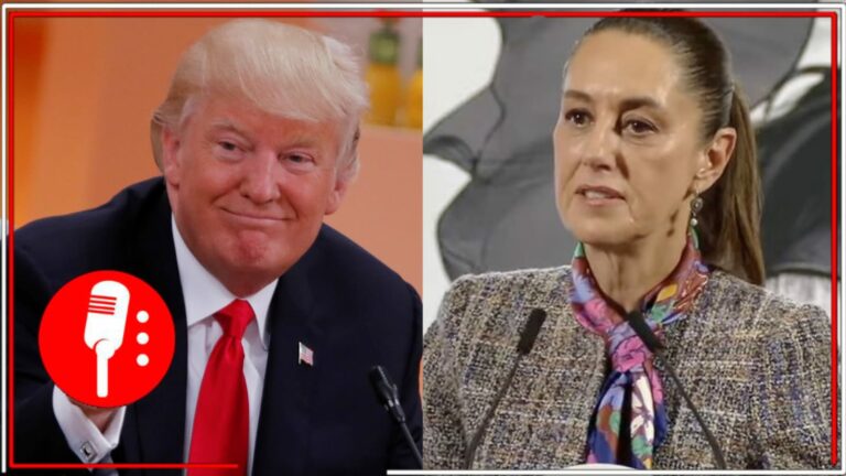 Trump vuelve a elogiar a la Presidenta Sheinbaum por campaña de prevención de consumo de drogas que se replicará en EE.UU.