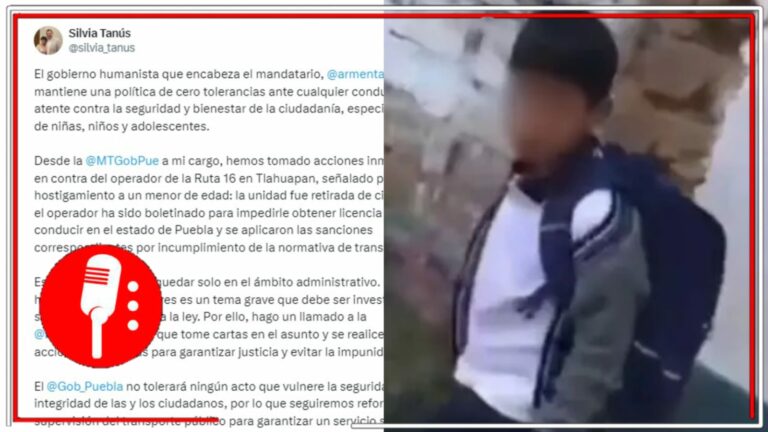 Cero tolerancia a cualquiera que ponga en riesgo a las infancias: Administración de Armenta retira licencia de manera permanente a operador