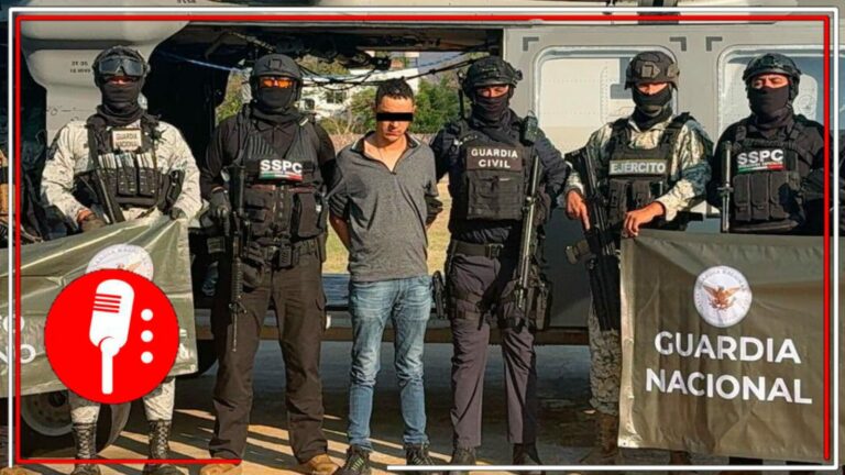 Capturan en Apatzingán a presunto líder criminal vinculado a extorsiones y homicidios