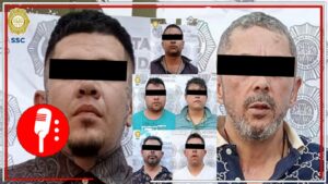 Policías capitalinos detienen a 7 presuntos narcotraficantes