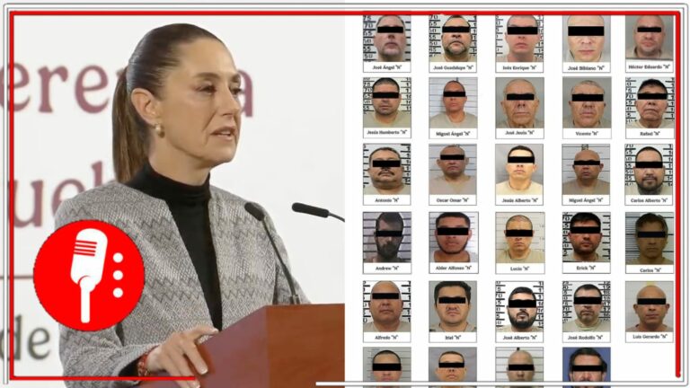 Sheinbaum califica de “aberrante y ofensiva” la corrupción del Poder Judicial tras extradición de 29 presos a EE.UU.