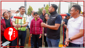 Alejandro Armenta, gobernador de Puebla, participa en jornadas de limpieza de parques para recuperar espacios dignos