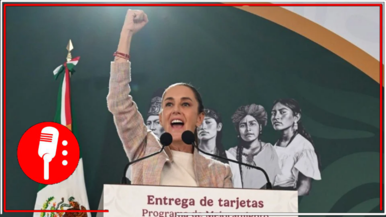 Claudia Sheinbaum asegura que, gracias al pueblo, la economía mexicana es fuerte y estable