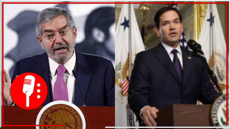 Marco Rubio y el canciller Juan Ramón de la Fuente sostienen reunión para reforzar cooperación bilateral