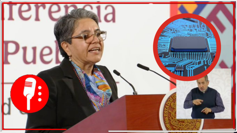Raquel Buenrostro informa que la insdustria de semiconductores estará respaldada legalmente