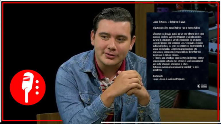 Guillermo Ortega se disculpa con Manuel Pedrero tras la grave vulneración a la integridad del periodista