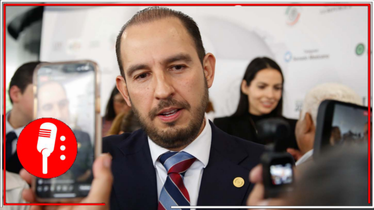 Marko Cortés se enoja y le grita a reportera que lo cuestionó por su postura vende patrias